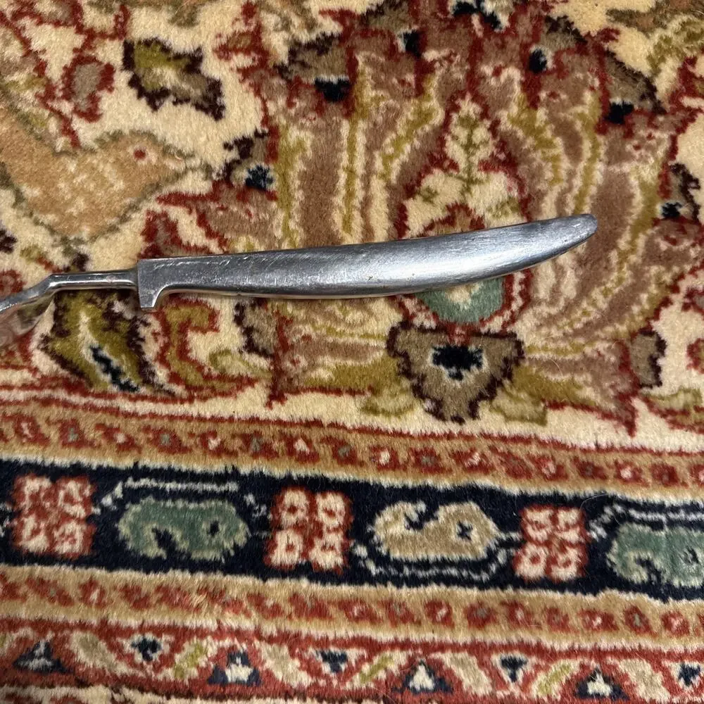 Vintage Mid-Century-Modern Style JAPAN Stainless Steel Meat Carving Fork 12”